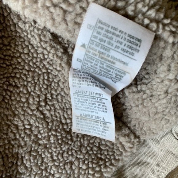 Carhartt men’s J284 FWD Brown Hooded Jacket Sherpa Lined XXL Snap Button - Picture 12 of 13